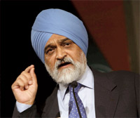 Montek Singh Ahluwalia,Deputy Chairman
Planning Commission